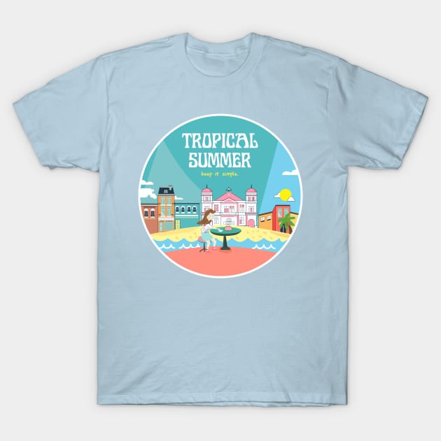 TROPICAL SUMMER T-Shirt by Juan726